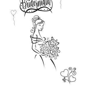 Camiseta Dama de honra Festa de despedida de solteira ou Ch