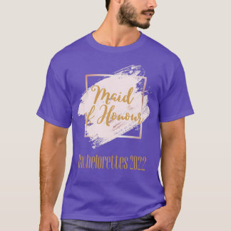 Camiseta Dama de Honra Festa de Solteira Celebração 2022