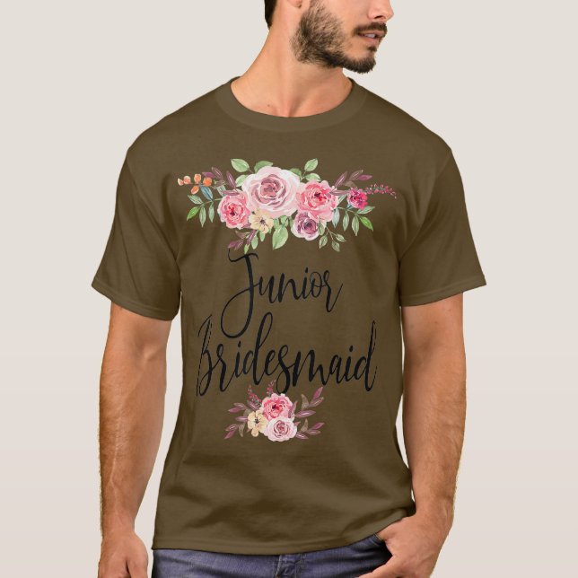 Camiseta Dama de Honra Júnior Festa de Noivado (Frente)