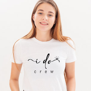 Camiseta Dama de Honra Minimalista Despedida de Solteira