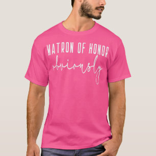 Camiseta Dama de Honra Obviamente Noiva Solteira Proposta