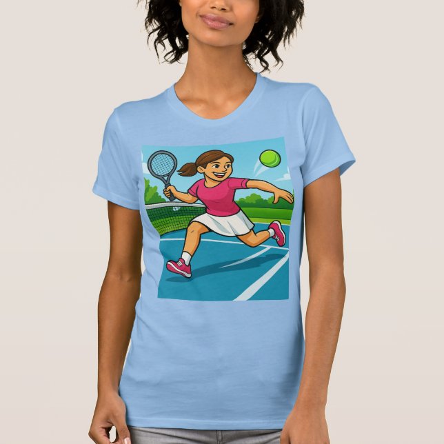 Camiseta Dama do Tênis (Frente)