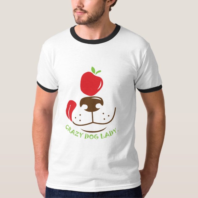 Camiseta dama louca (Frente)