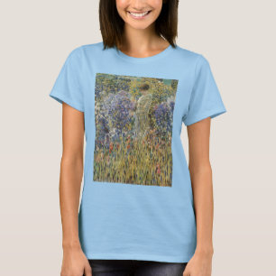 Camiseta Dama num Jardim de Frederick Frieseke, Arte Fino