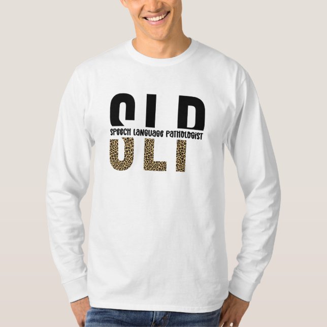 Camiseta Dama patologista de língua impressão do SLP (Frente)