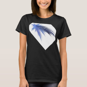 Camiseta Damas alpargata com fractal motivo