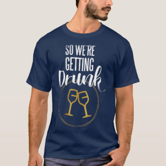 Camiseta Damas de Honra Desenho para despedida de solteira
