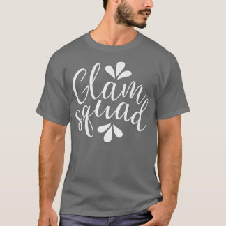 Camiseta Damas de honra Despedida de solteira Noiva Glam Sq