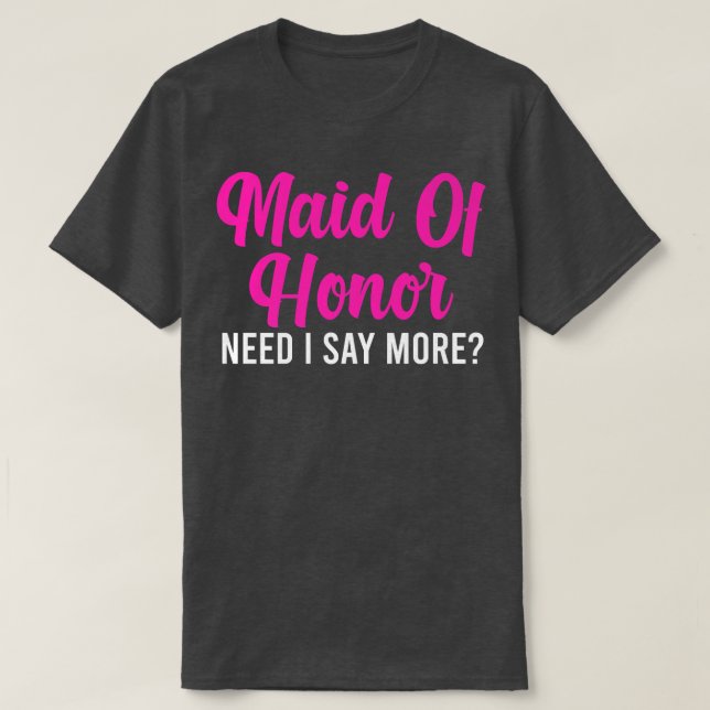 Camiseta Damas de honra masculinas preciso dizer mais equip (Frente do Design)