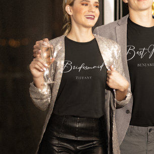 Camiseta Damas de Honra Personalizadas Festa de Despedida d