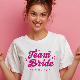 Camiseta Damas de Rosa Time da Noiva Despedida