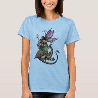 Camiseta Damas Góticas Fada e Dragão