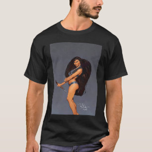 Camiseta Damas Lendárias de Karate por Don Castillo Artista