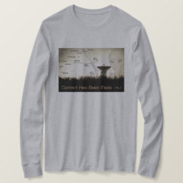 Camiseta Damas UFO Contactam T-Shirt de Longa Folha