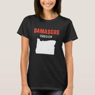 Camiseta Damascus Oregon Estados Unidos, Viagem da América