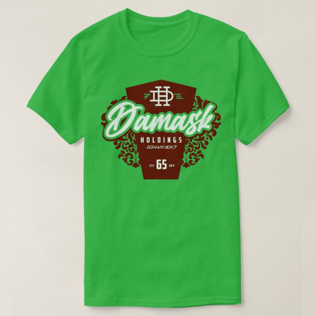Camiseta Damask Holdings (Frente do Design)