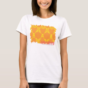 Camiseta Damask Orange-Yellow 4