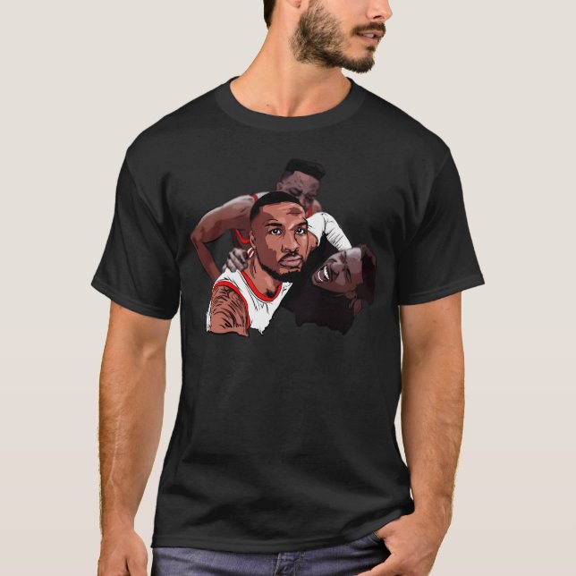 Camiseta Dame Time Lillard Buzzer Beater (Frente)