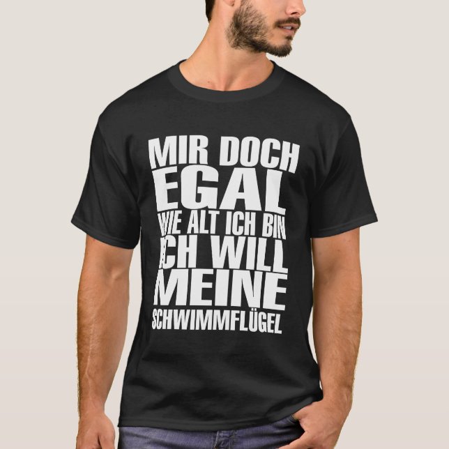 Camiseta Damen Lustiges - Mir doch egal wie alt ich bin  (Frente)