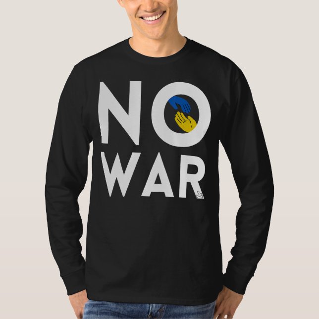 Camiseta Damen Sem guerra Kein Krieg Frieden Friedenstaube  (Frente)