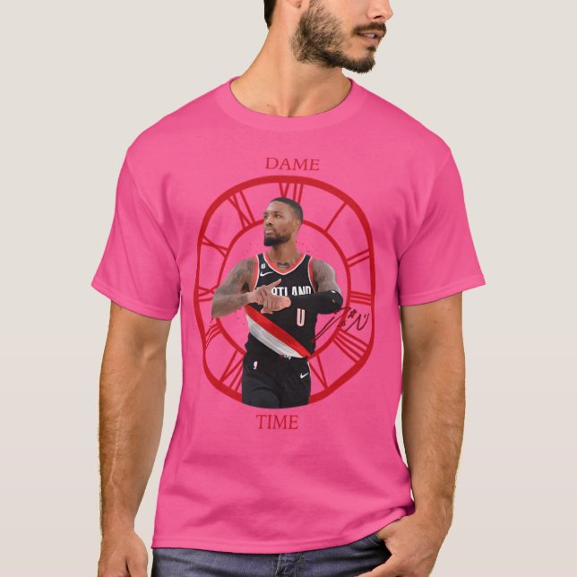 Camiseta Damian Lillard Jogador de Basquete (Frente)