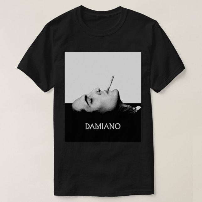 Camiseta Damiano David Måneskin Classic T-Shirt (Frente do Design)