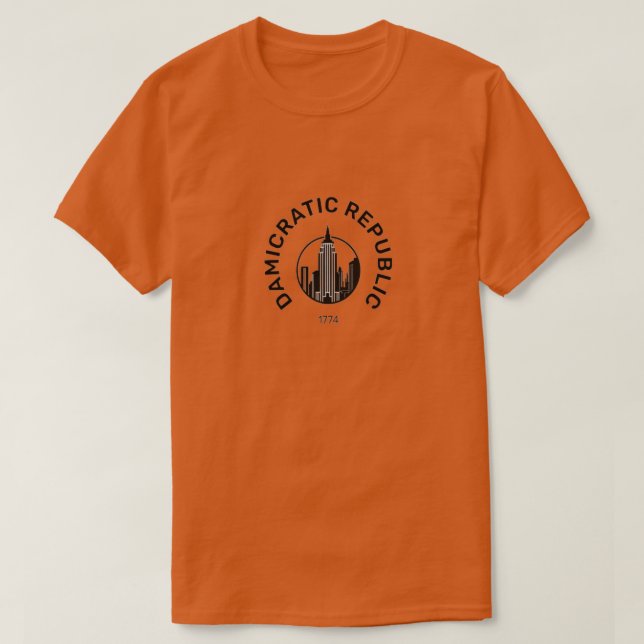 Camiseta Damicrática (Frente do Design)