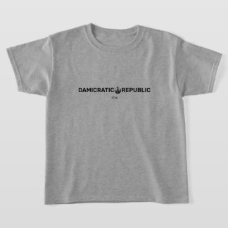 Camiseta Damicrática para Crianças