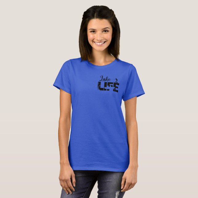 Camiseta Damies Lake Life (Frente Completa)