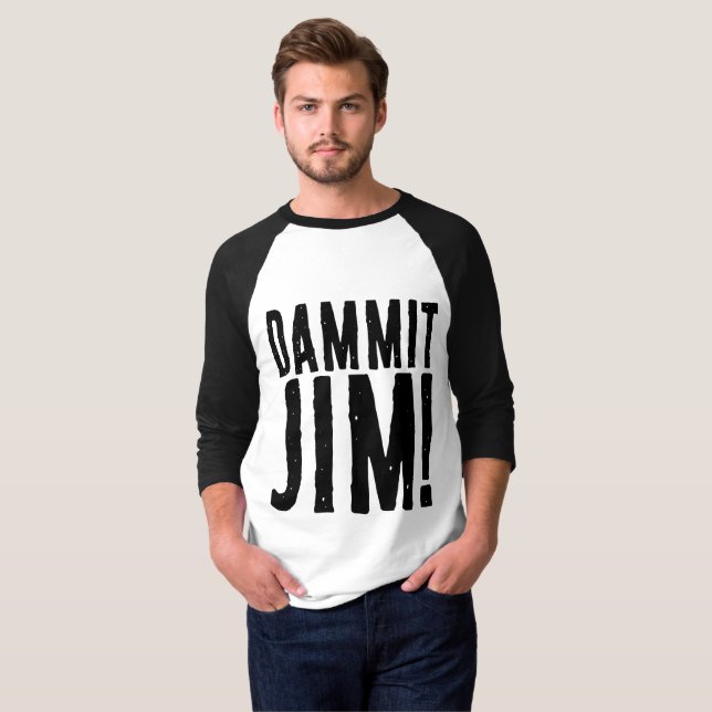 CAMISETA DAMMIT JIM! SCI-FI FANT SHIRT (Frente Completa)