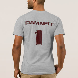 Camiseta DAMNFIT1 Cran/Cinza T-Shirt