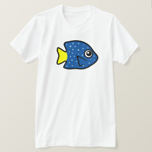 Camiseta Damselfish bonito das savelhas