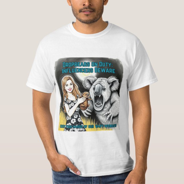 Camiseta Damuros Australianos e Wombat Wails (Frente)