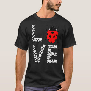 Camiseta Damybug Cute Ladybug Insetos Inseto Entomologista