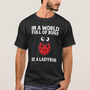 Camiseta Damybug Para Homens, Damybird Beetle Inseto Anima