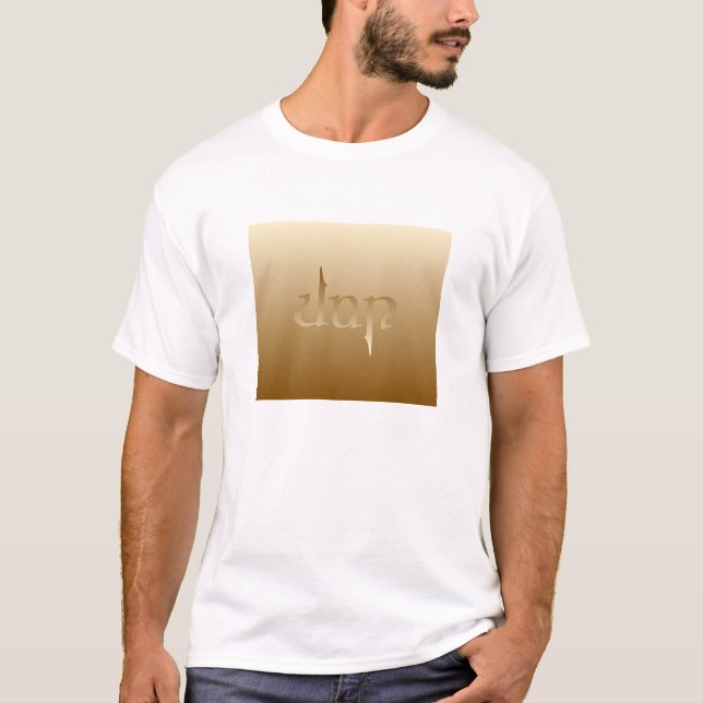 CAMISETA DAN AMBIGRAM (Frente)