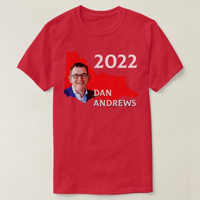 Camiseta Dan Andrews 2022 (Frente do Design)