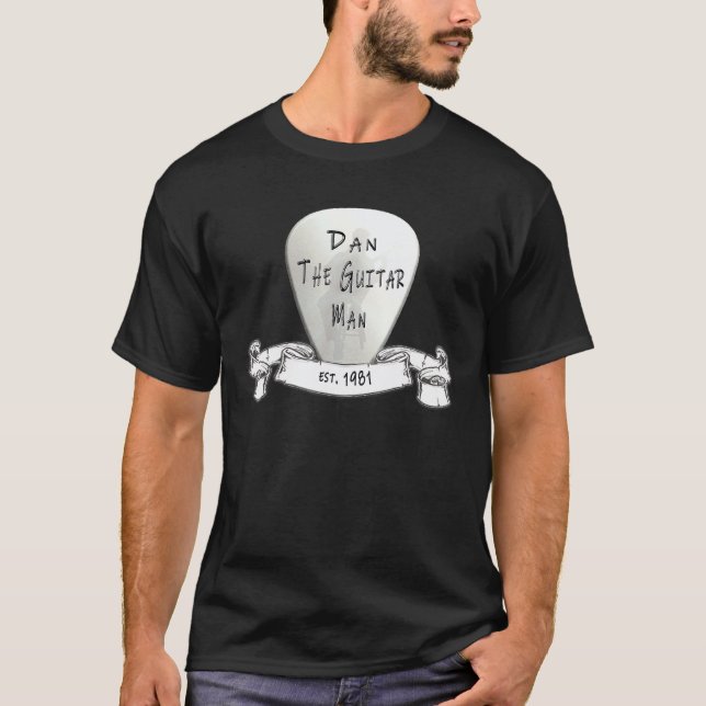 Camiseta Dan O Homem da Guitarra (Frente)