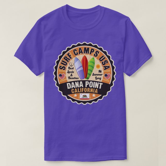 Camiseta Dana Point California 1 (Frente do Design)