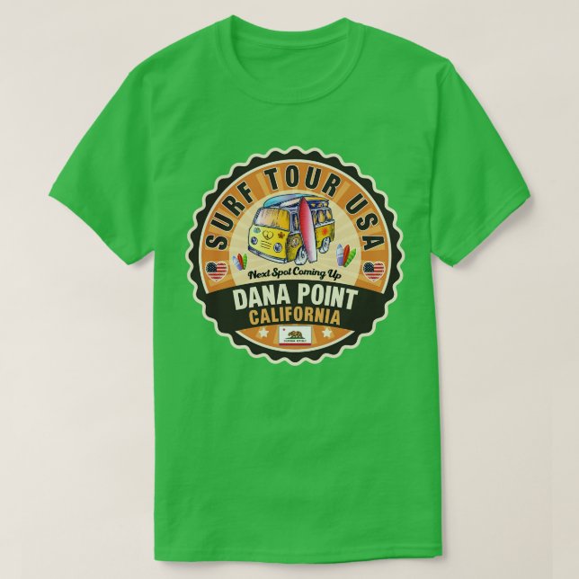 Camiseta Dana Point California 2 (Frente do Design)
