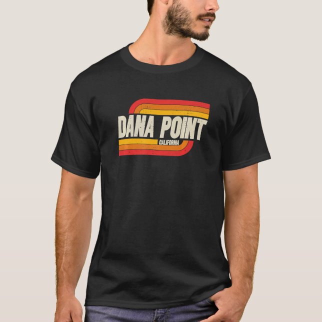 Camiseta Dana Point California Ca City Vintage (Frente)