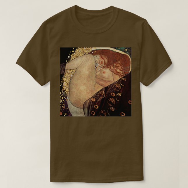 Camiseta Danae por Gustav Klimt (Frente do Design)