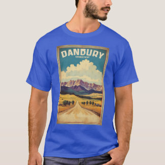 Camiseta Danbury Connecticut EUA Viagem Turismo Vintage Ove