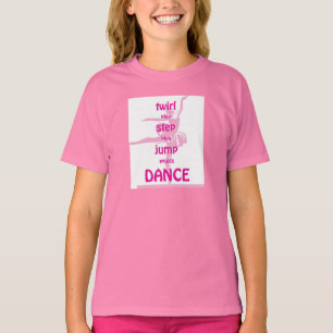 Camiseta dança
