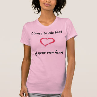 Camiseta Dança à batida de seu próprio coração