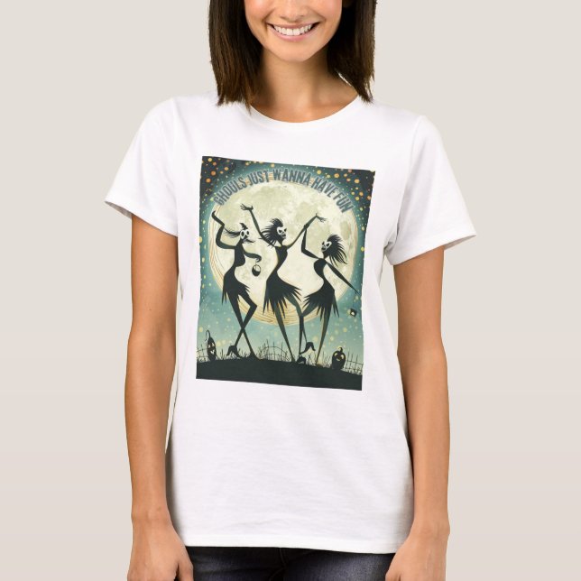 Camiseta Dança à Lua - Ghouvesse Divertimento (Frente)