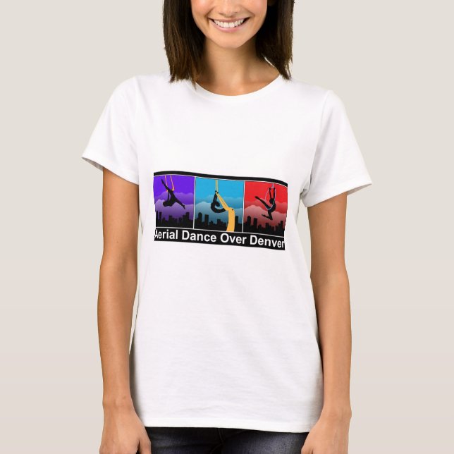 Camiseta Dança aérea sobre Denver (Frente)