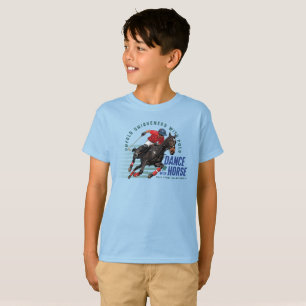 Camiseta Dança com Cavalo (Polo Esporte) Crianças