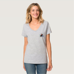 Camiseta Dança com Cavalo (Polo Esporte) Mulheres do Pesc