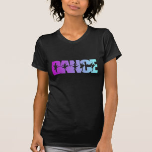 Camiseta Dança com cores dos dançarinos